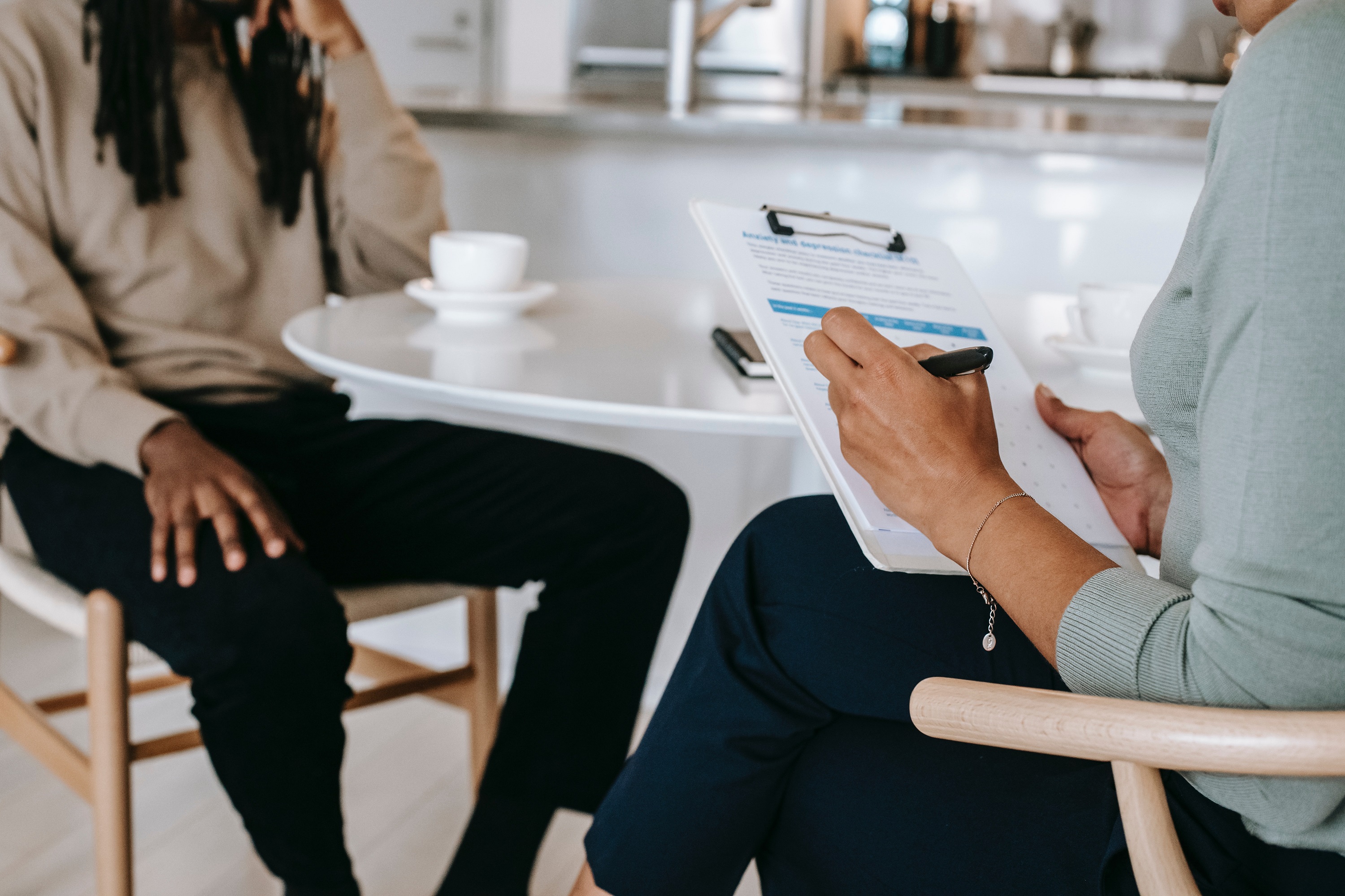 Recruiter Conducting an Interview with a Job Seeker